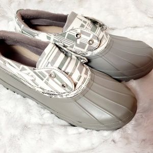 Sperry heron grey waterproof boat shoes